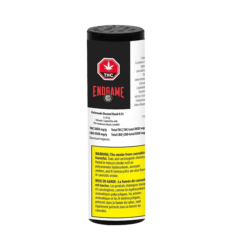 Gelonade Dusted Dank Infused PR 3 x 0.5 g - Image 3