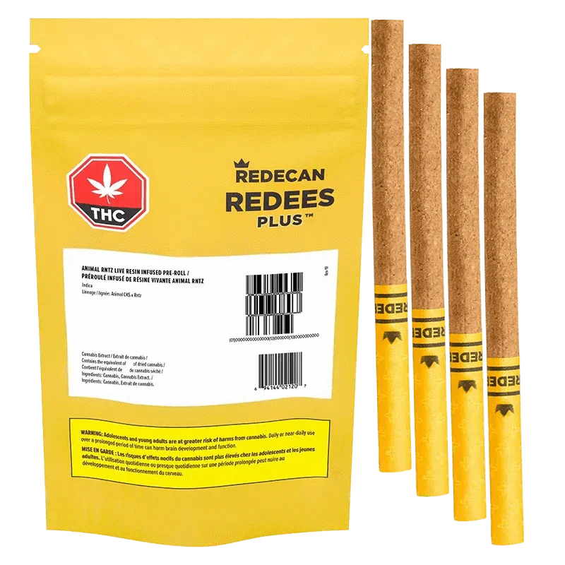 Animal Rntz Redees PLUS Live Resin Infused PR 4 x 0.5 g