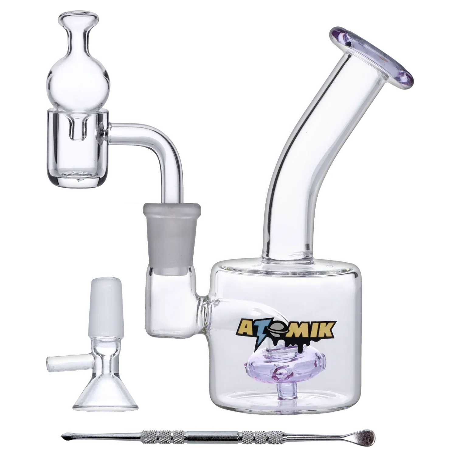 Atomik Little Dipper Dual Use Water Pipe - 5.25 in.