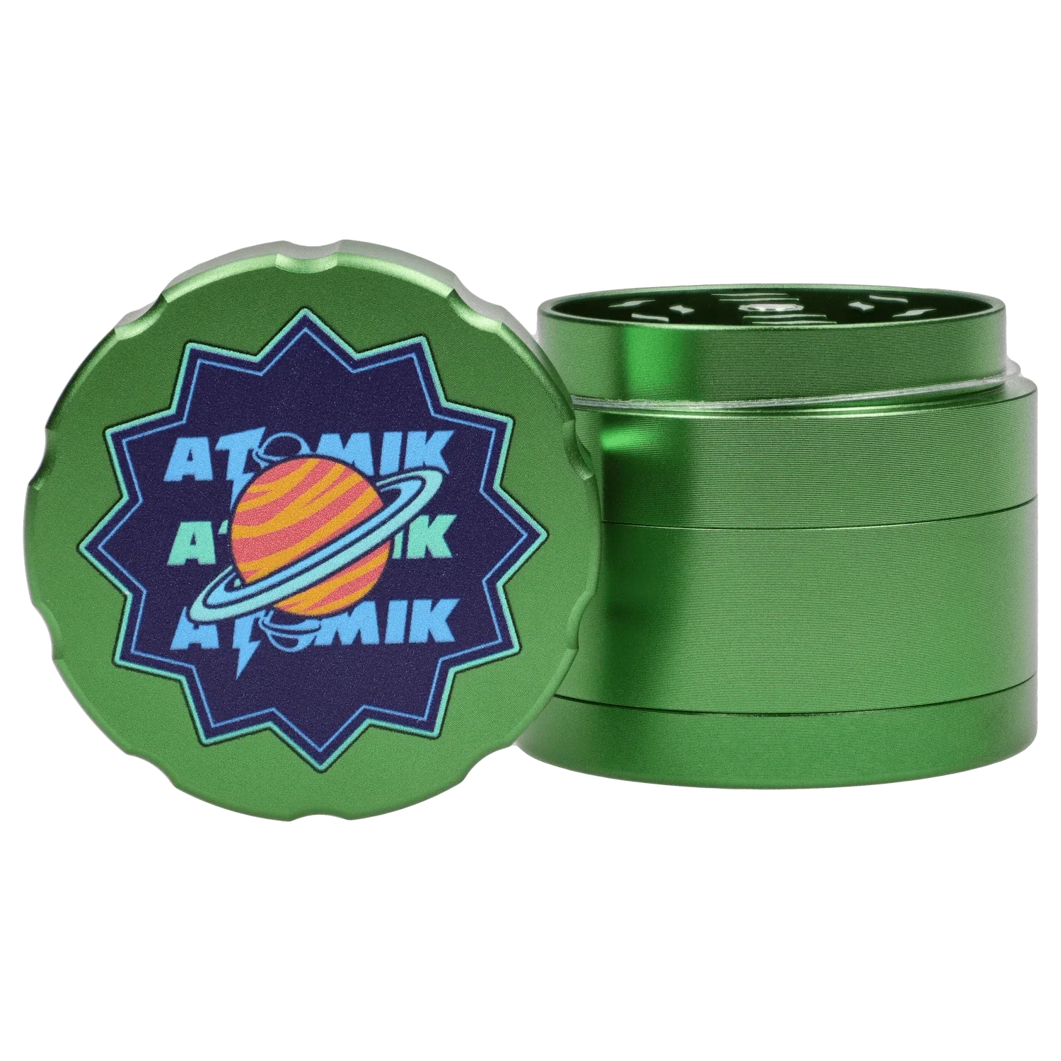 Atomik Ringed 55 mm 3-Stage Grinder - Image 3