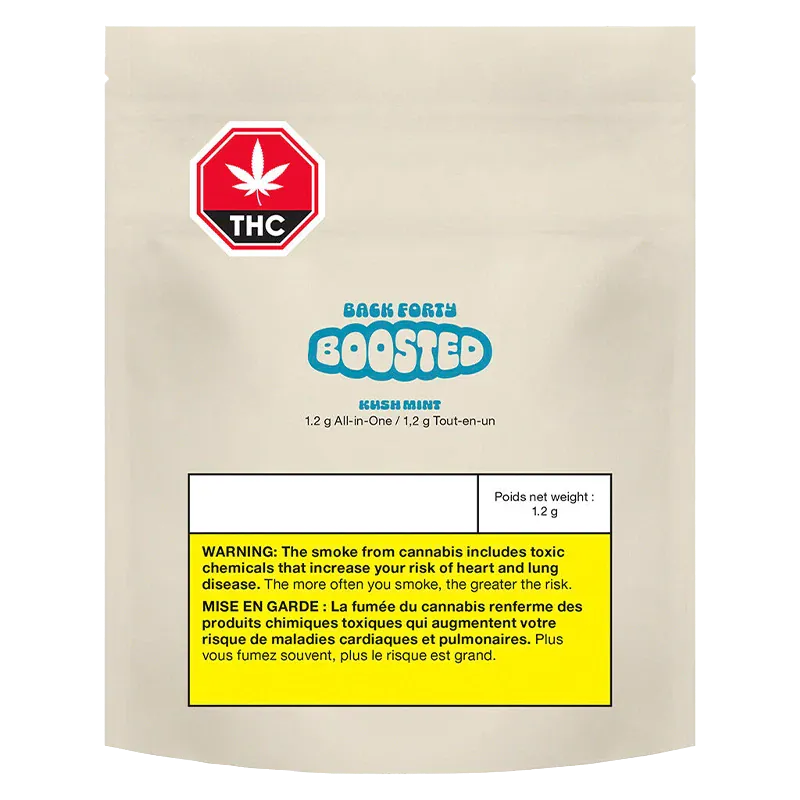 Kush Mint BOOSTED Disposable Vape - Image 3