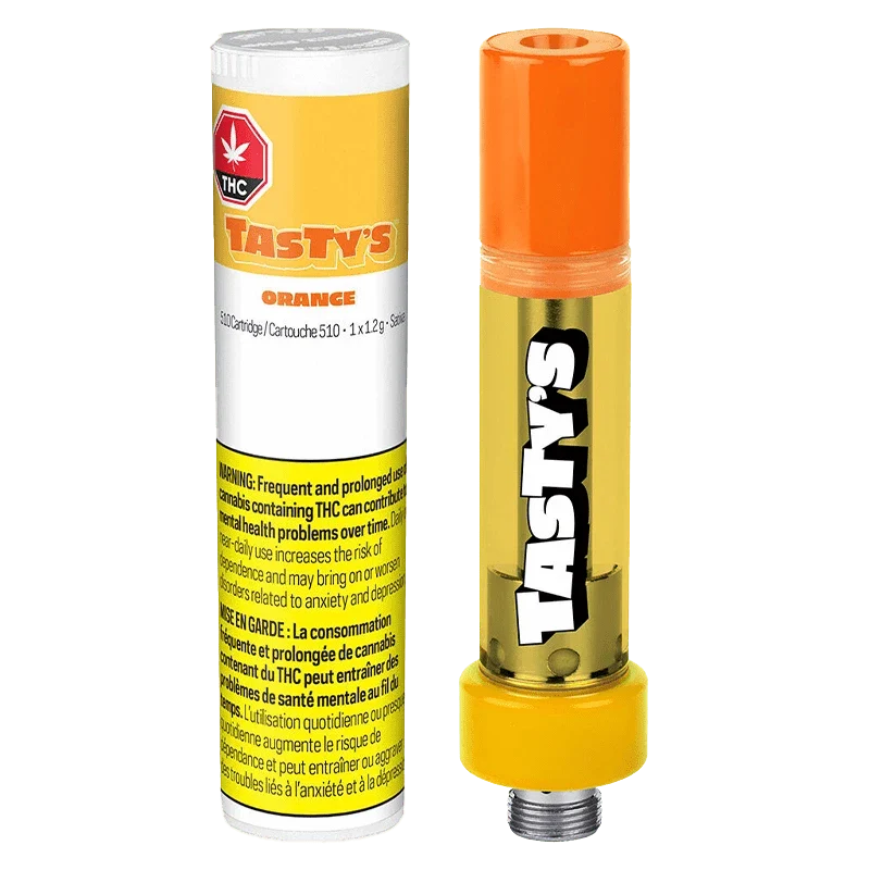 Orange Vape Cartridge