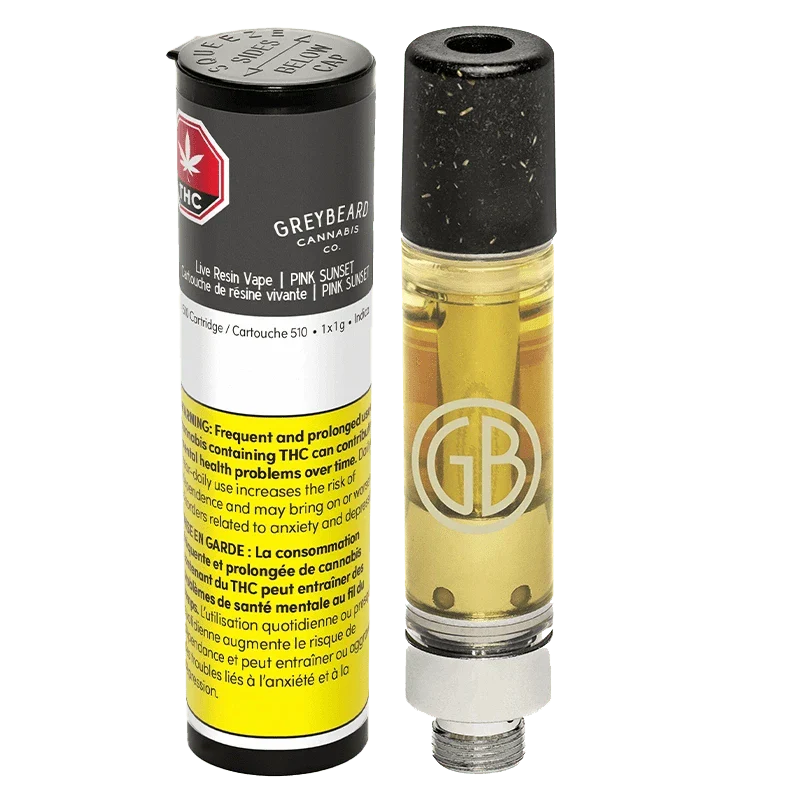 Pink Sunset Pure Live Resin Vape Cartridge