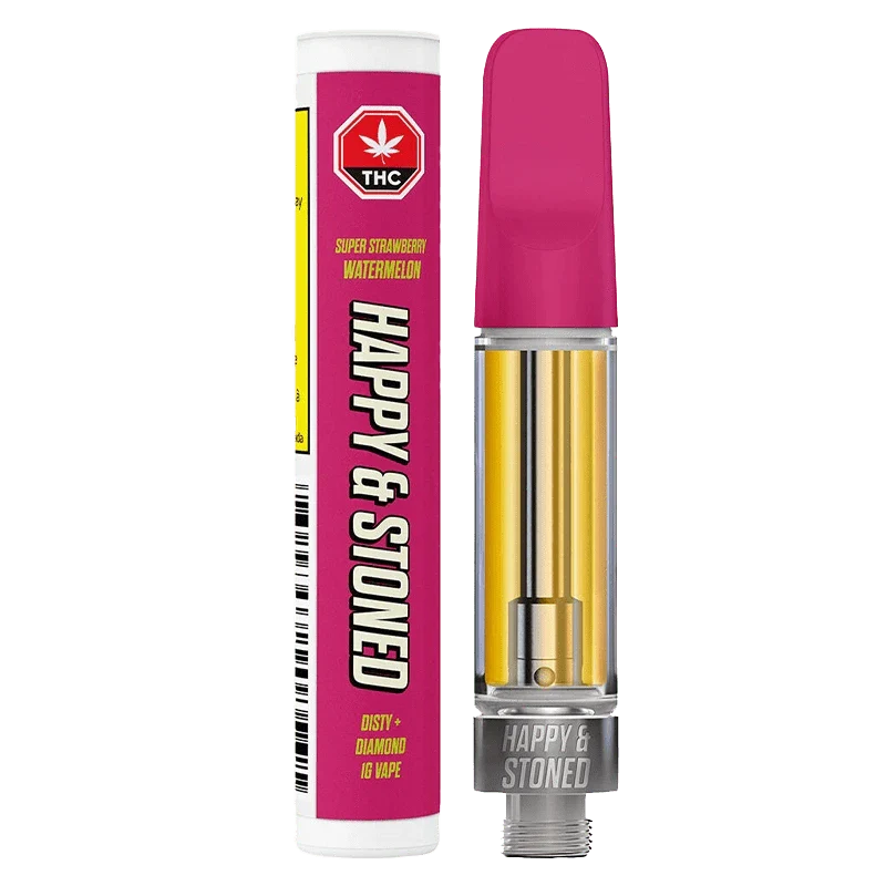 Super Strawberry Watermelon Disty + Diamond Vape Cartridge