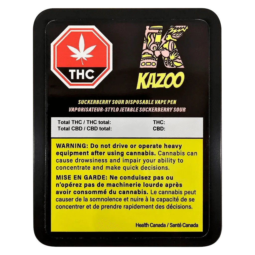 Suckerberry Sour Disposable Vape - Image 3