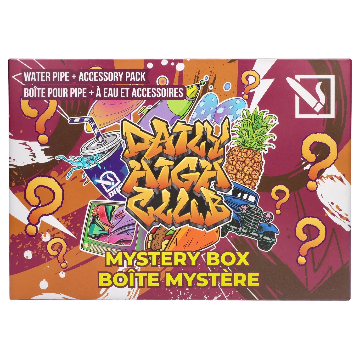 DHC - Mystery Box - Happy Holi-blaze - Maroon - Image 2