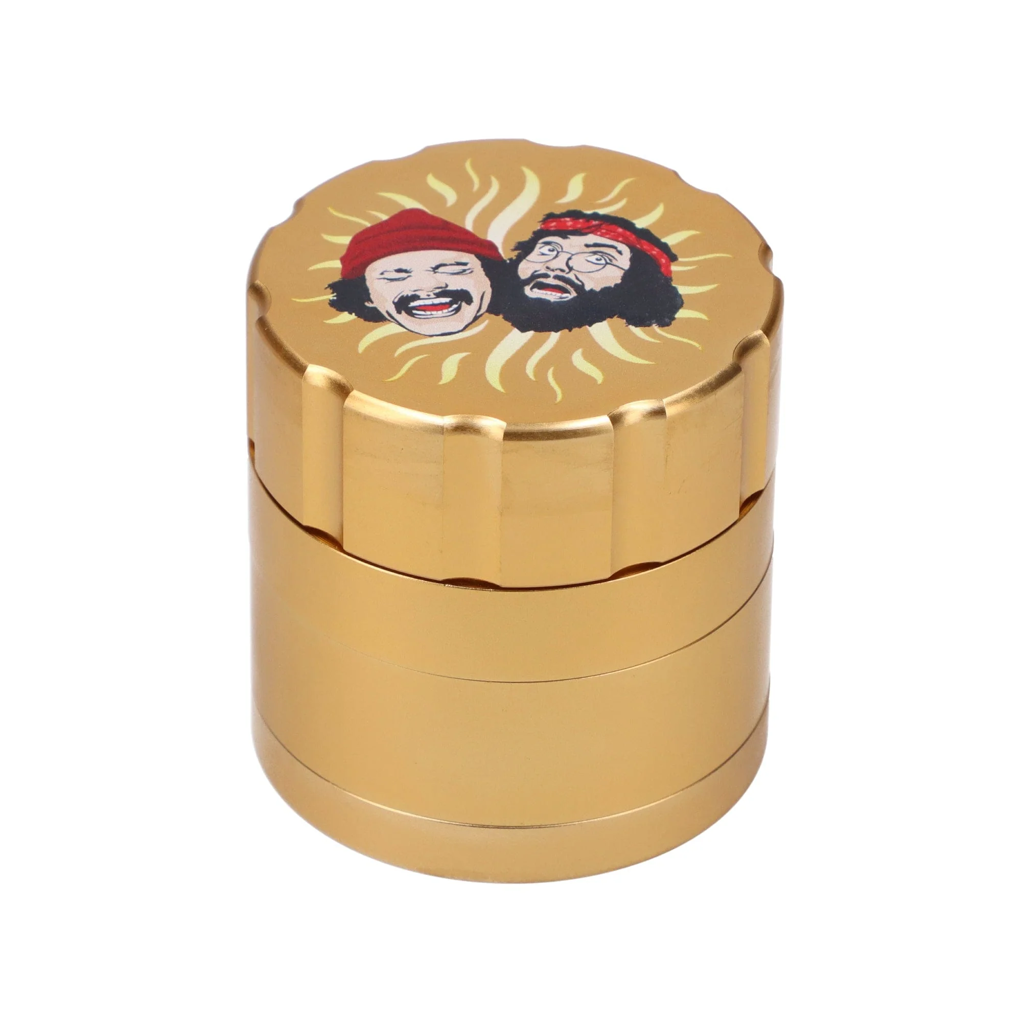 C&C 40. Jubiläum 3-Stufen Grinder - Gold - 53mm
