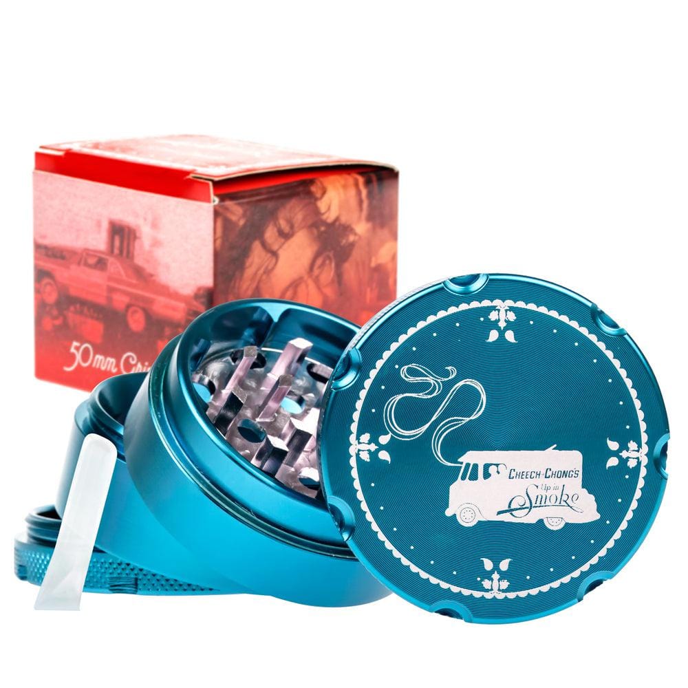 C&C Up In Smoke Grinder-Aqua