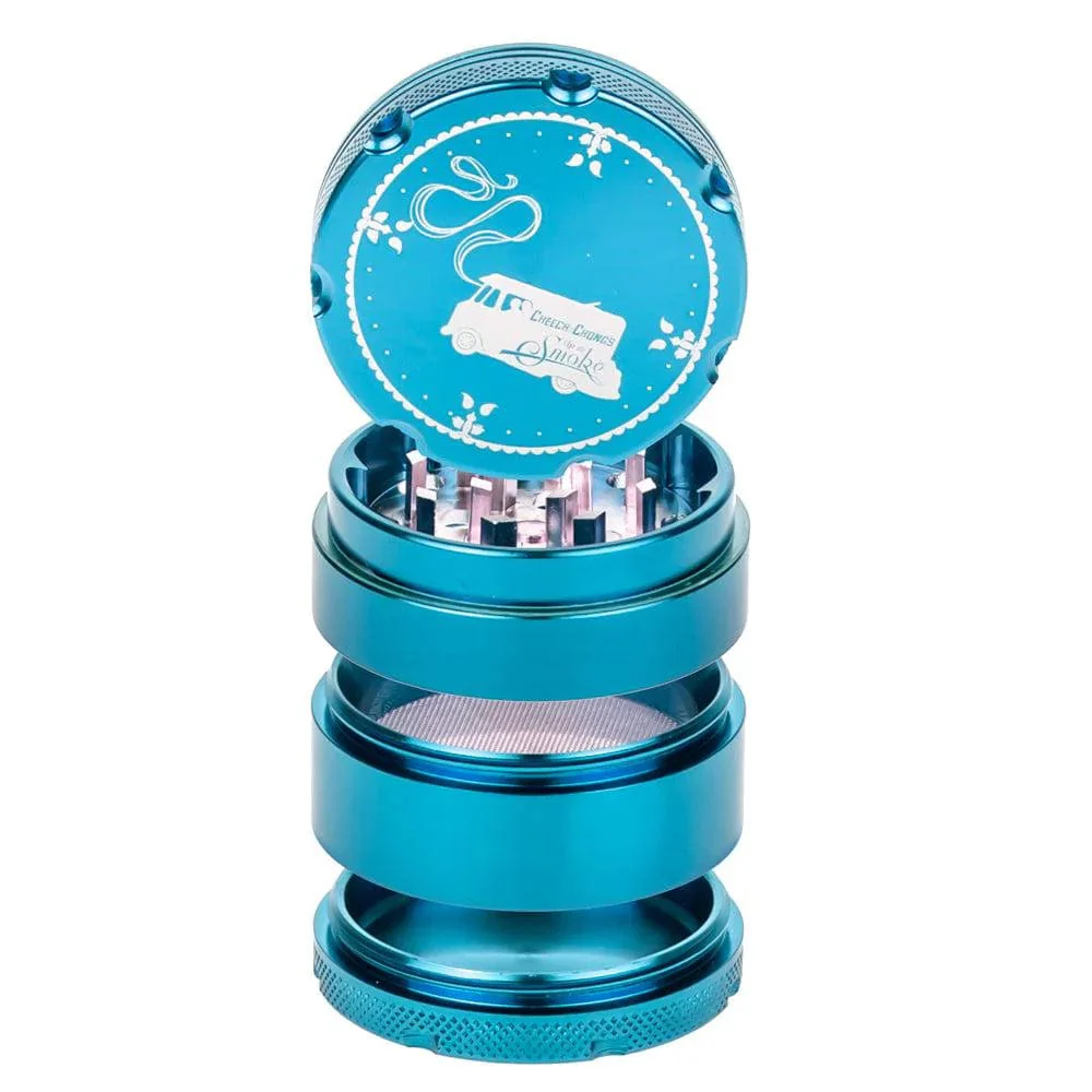 C&C Up In Smoke Grinder-Aqua - Image 3