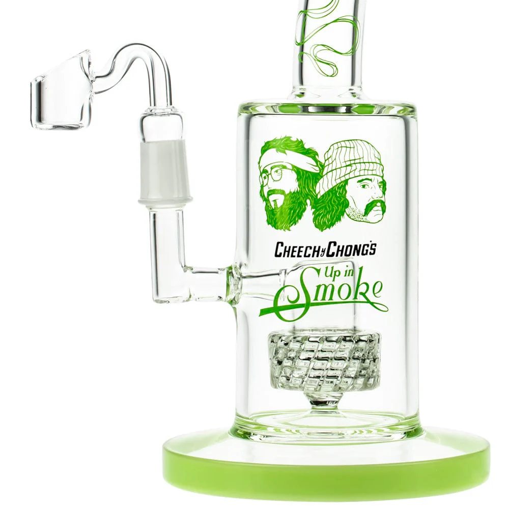 C&C Water Pipe 40th Anniversary Big Green Van w/Quartz-Milky Green - Image 6