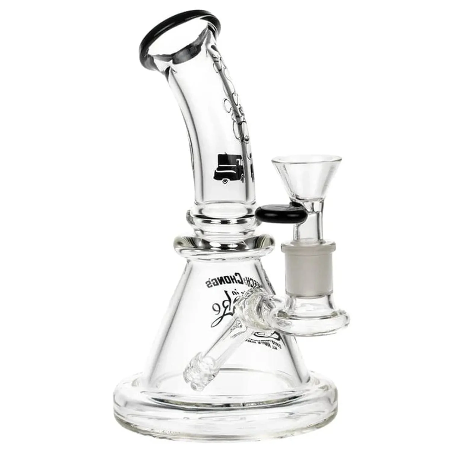 C&C Water Pipe Up In Smoke Strawberry-Black - Image 2
