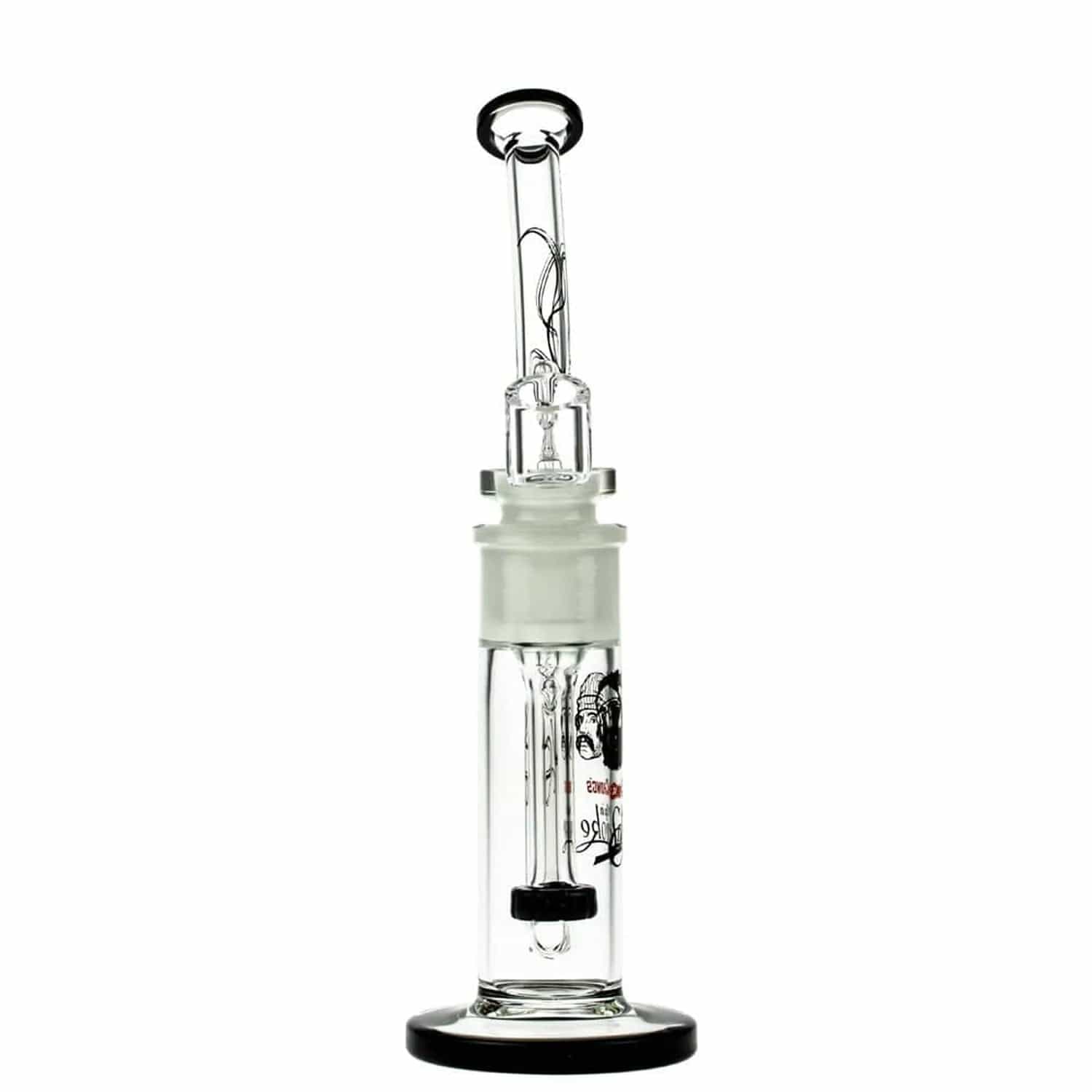 C&C Waterpipe w Dab Rig Tied Stick w/D.S and Quartz-Black - Image 3