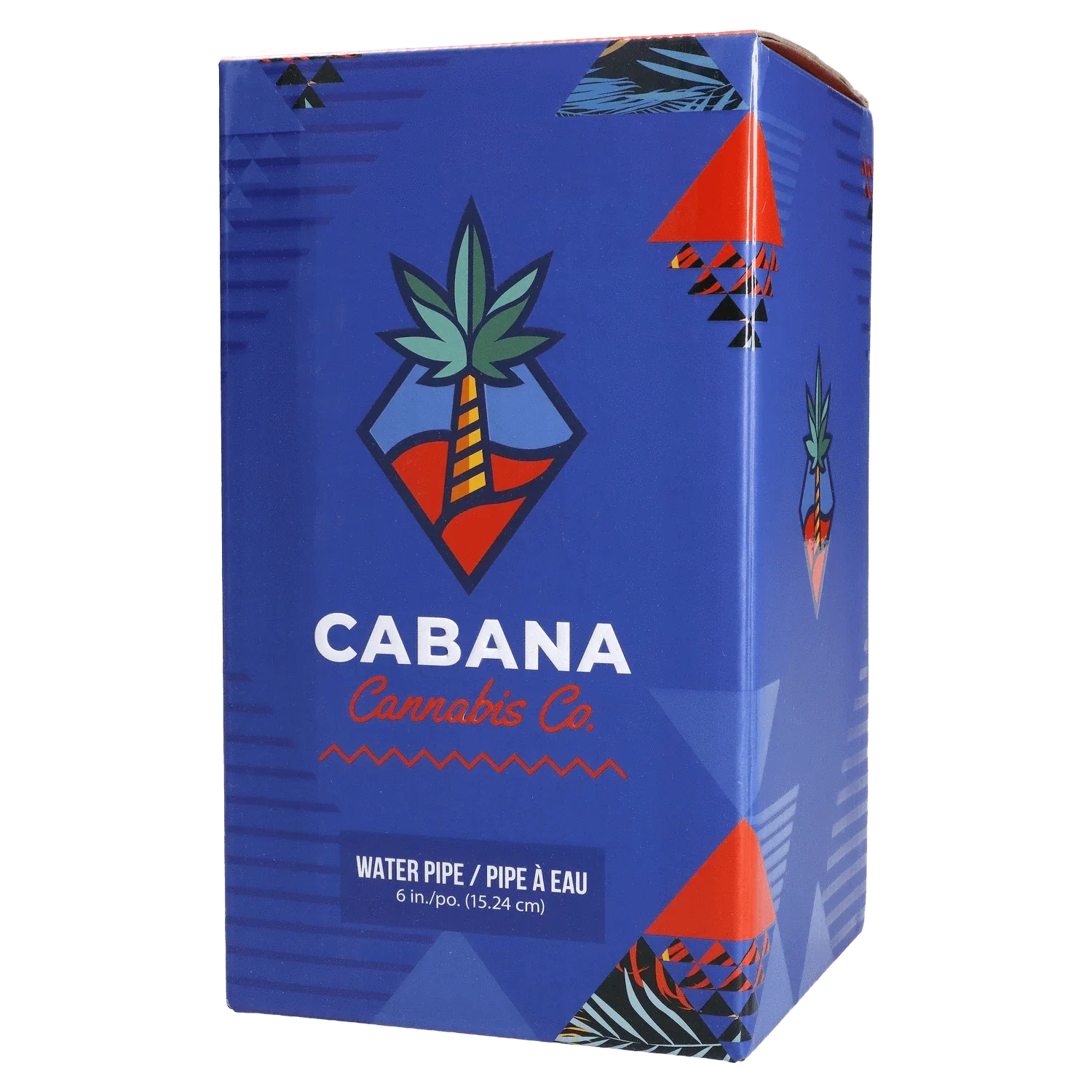 Cabana Cannabis Co. Ahoy Dual-Use Water Pipe Teal - 6in - Image 9