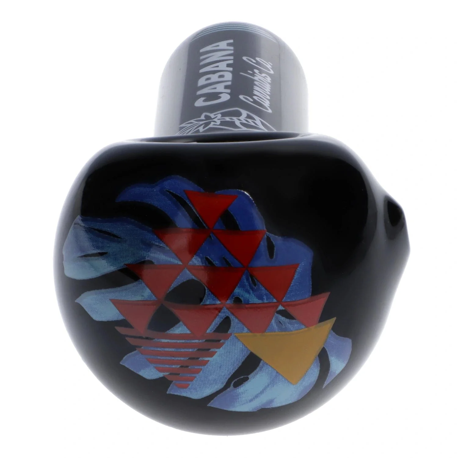 Cabana Canabis Co. The Afterglow Spoon Hand Pipe-Black-5in. - Image 4