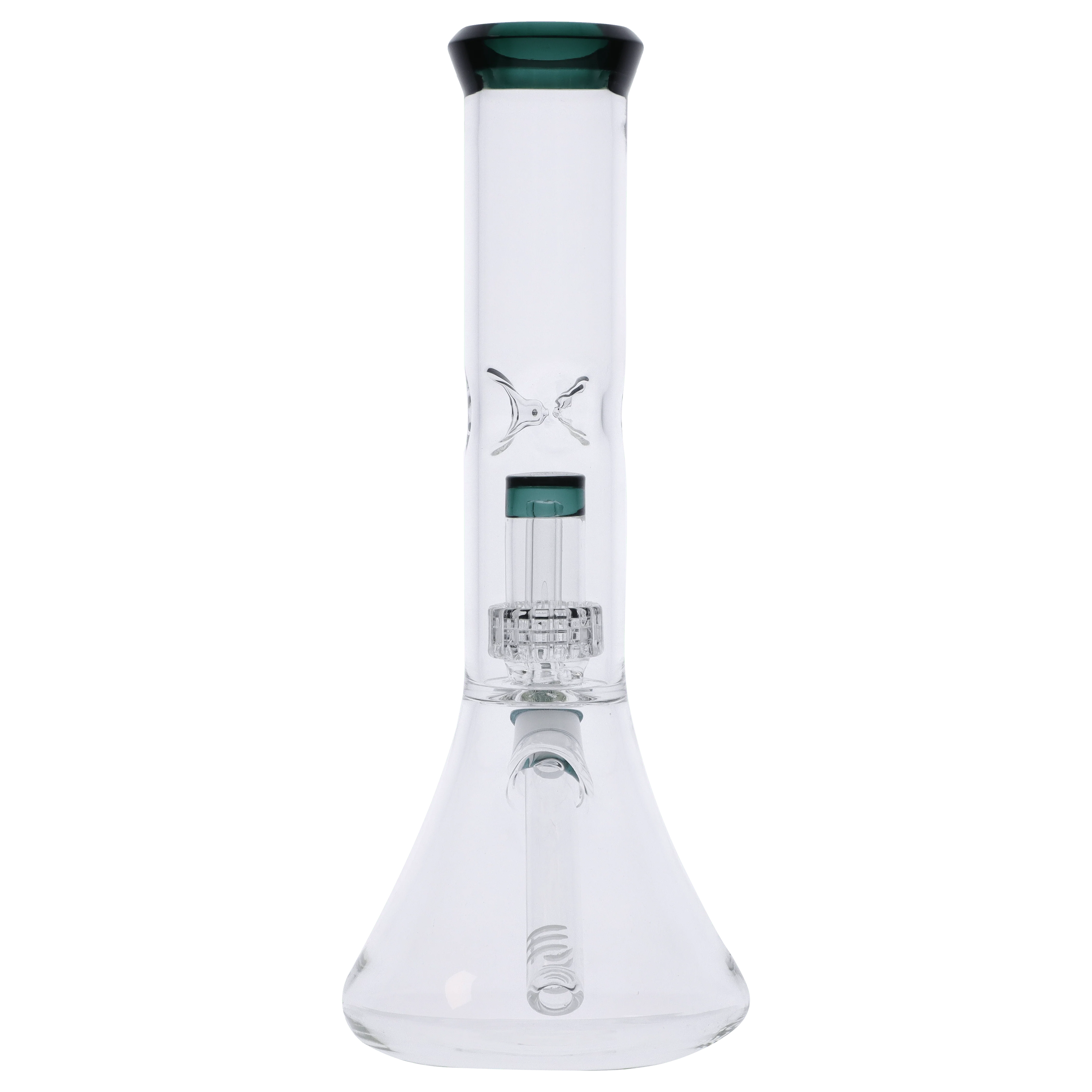Valiant Beaker Water Pipe w/ Perc - 11in. - Image 4