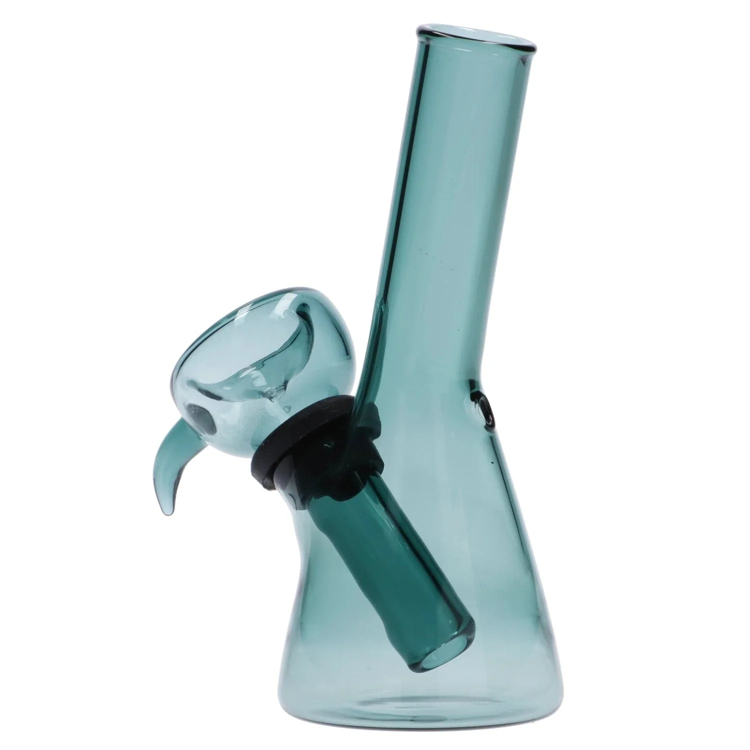 Valiant Mini Water Pipe - Teal - 4.3in. - Image 4