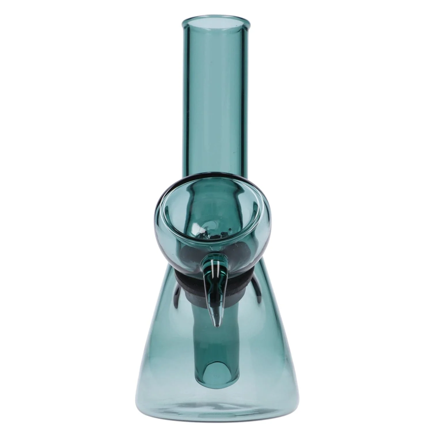 Valiant Mini Water Pipe - Teal - 4.3in. - Image 7
