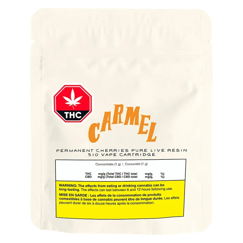 Permanent Cherreis Pure Live Resin Vape Cartridge - Image 3