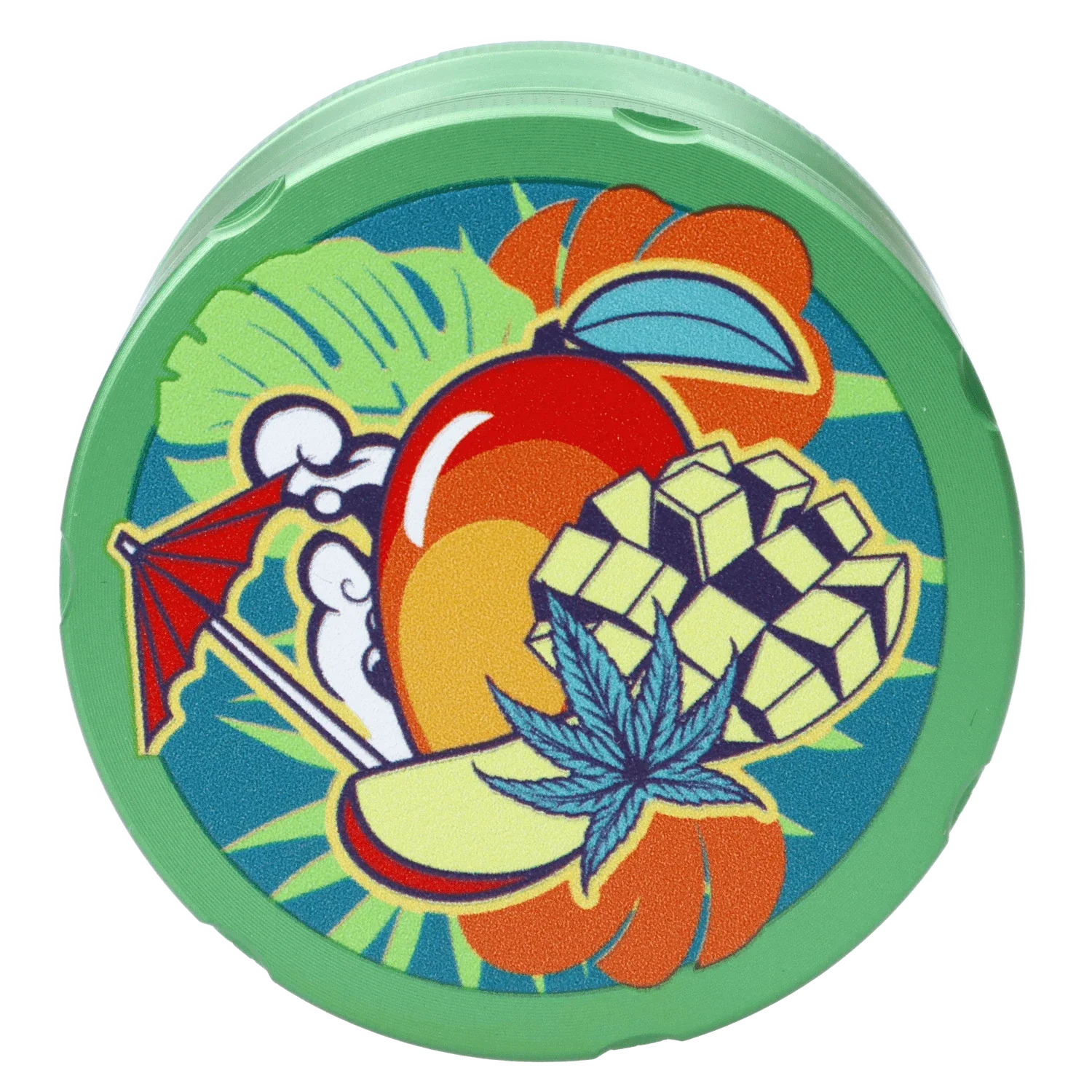 Cabana Cannabis Co. 3-Stage Grinder Parasol Green - Image 2
