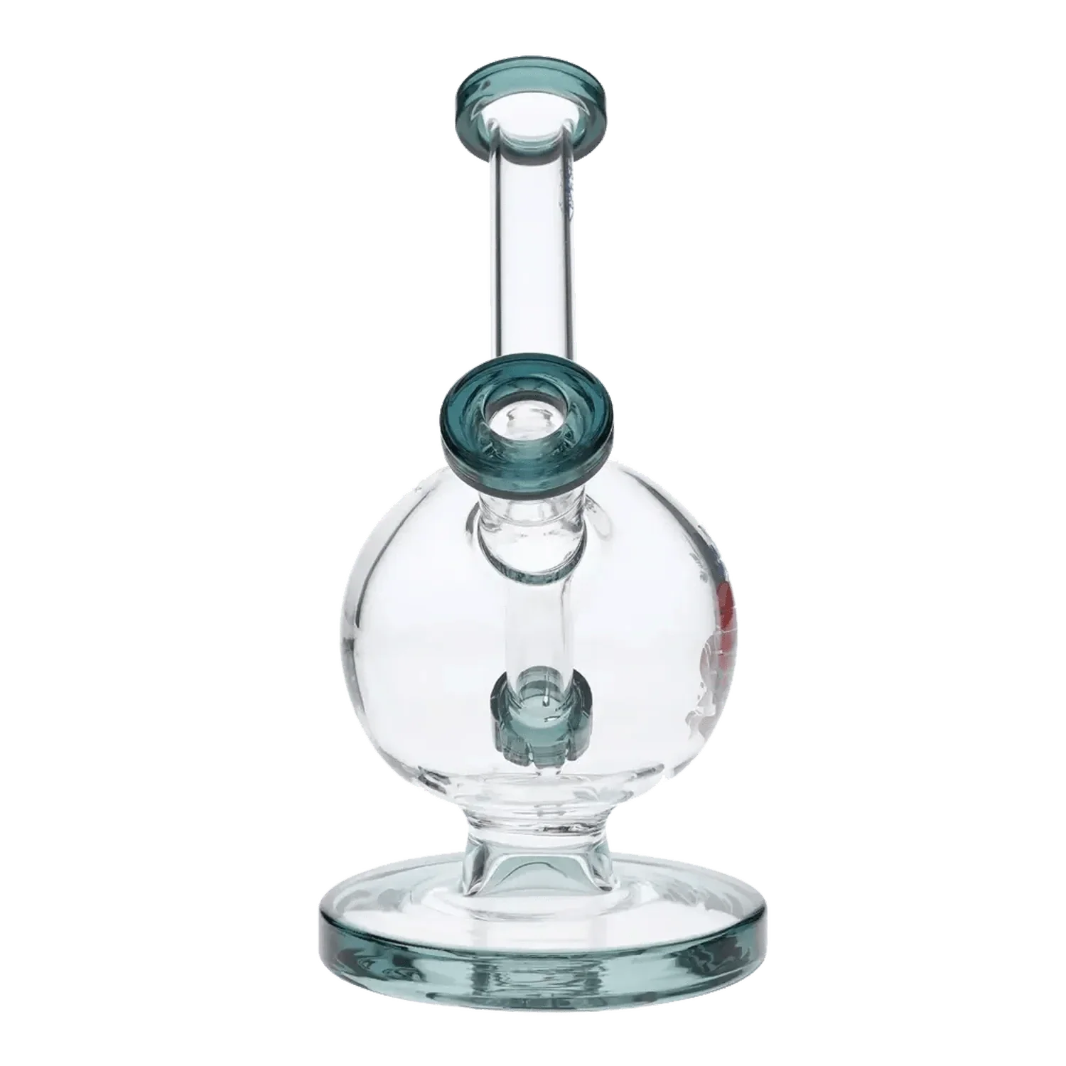 Cabana Cannabis Co. Surf Water Pipe - Teal - 7in. - Image 9