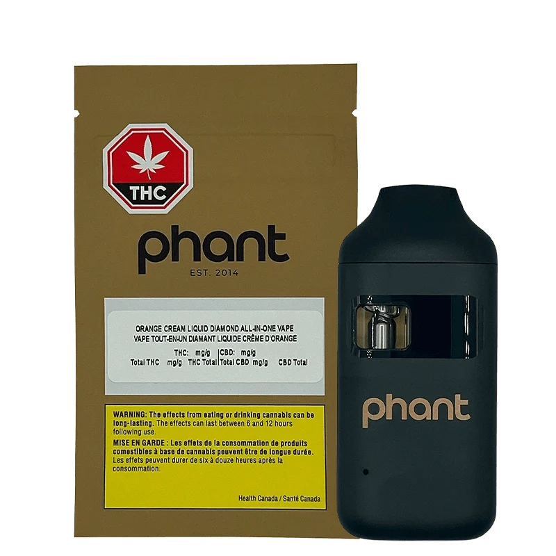 Orange Flavoured Liquid Diamond Disposable Vape
