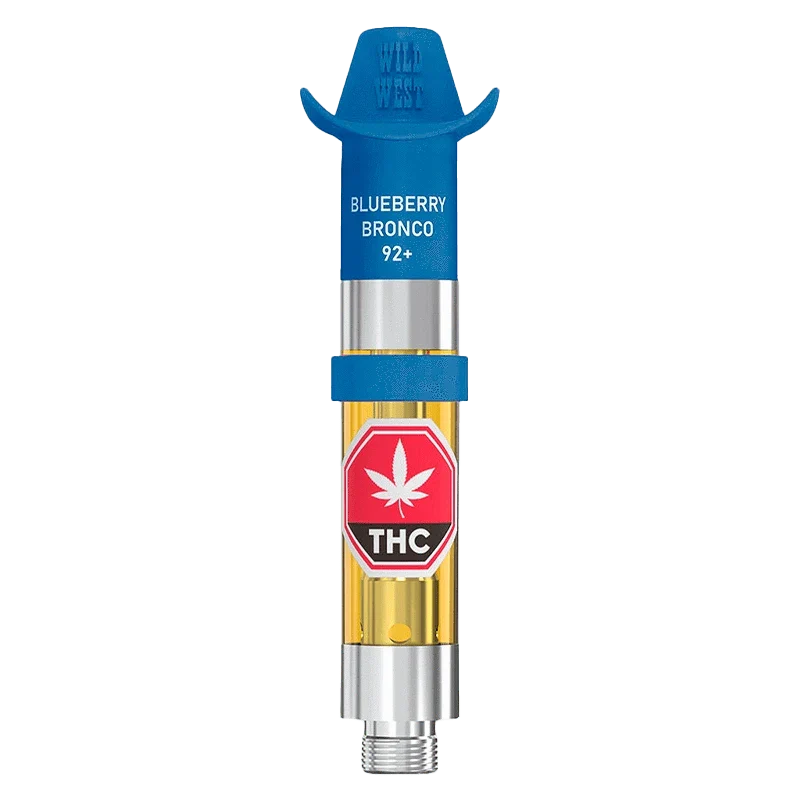 95+ Blueberry Bronco Liquid Diamonds Vape Cartridge - Image 2