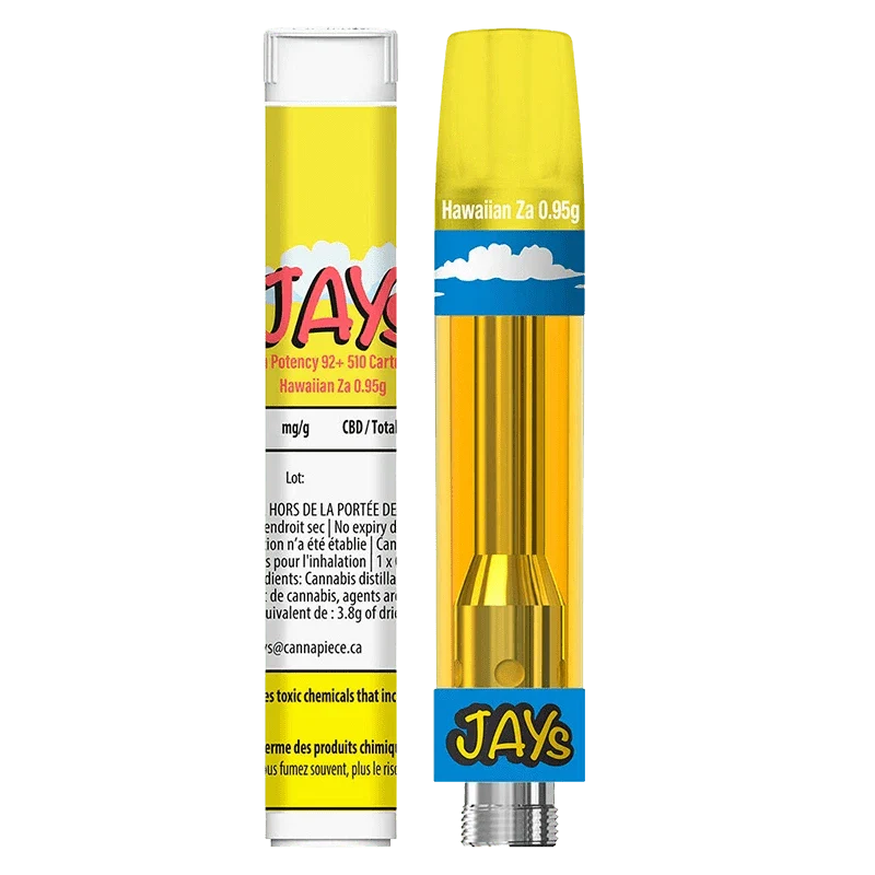 High Potency 92+ Hawaiian Za Vape Cartridge