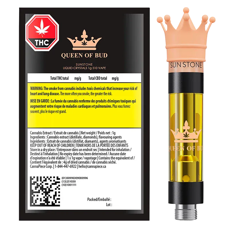 Sunstone Liquid Crystals Vape Cartridge