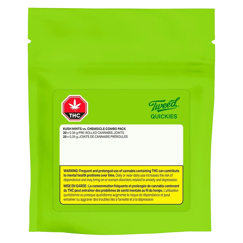 Quickies Kush Mints vs. Chemsicle Combo Pack PR 20 x 0.35 g - Image 3
