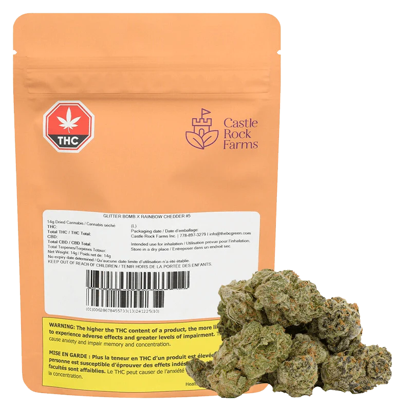 Glitterbomb X Rainbow Cheddar #5