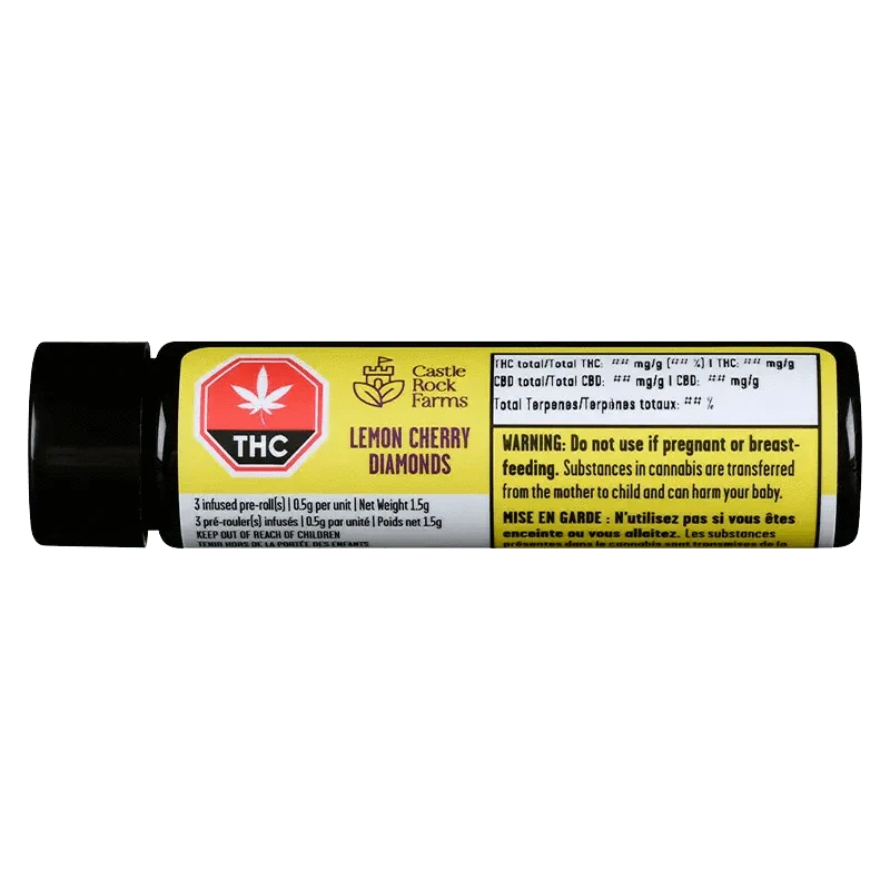 Lemon Cherry Diamonds Infused PR 3 x 0.5 g - Image 3