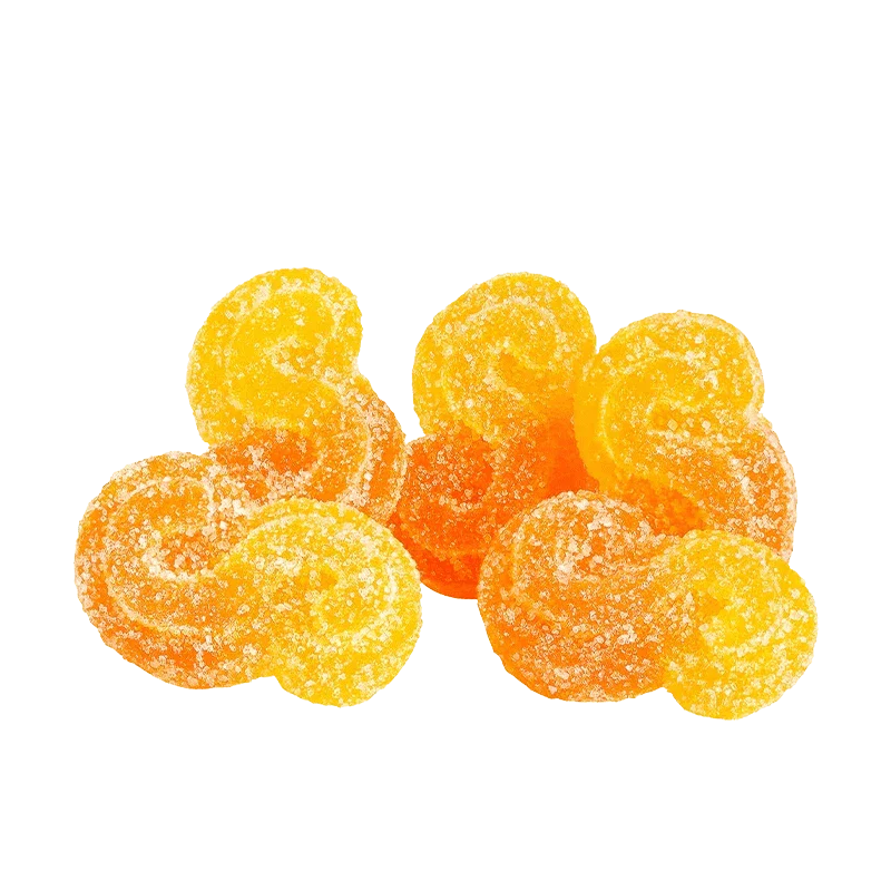 Fully Blasted Peach Orange 1:1 THC|CBD Gummy - Image 2