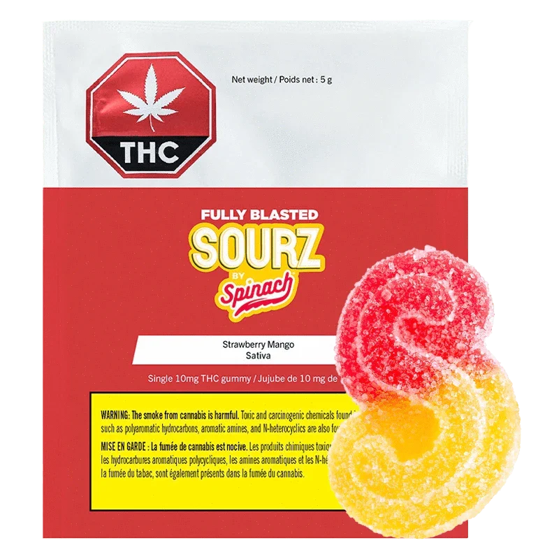 Fully Blasted Strawberry Mango Gummy