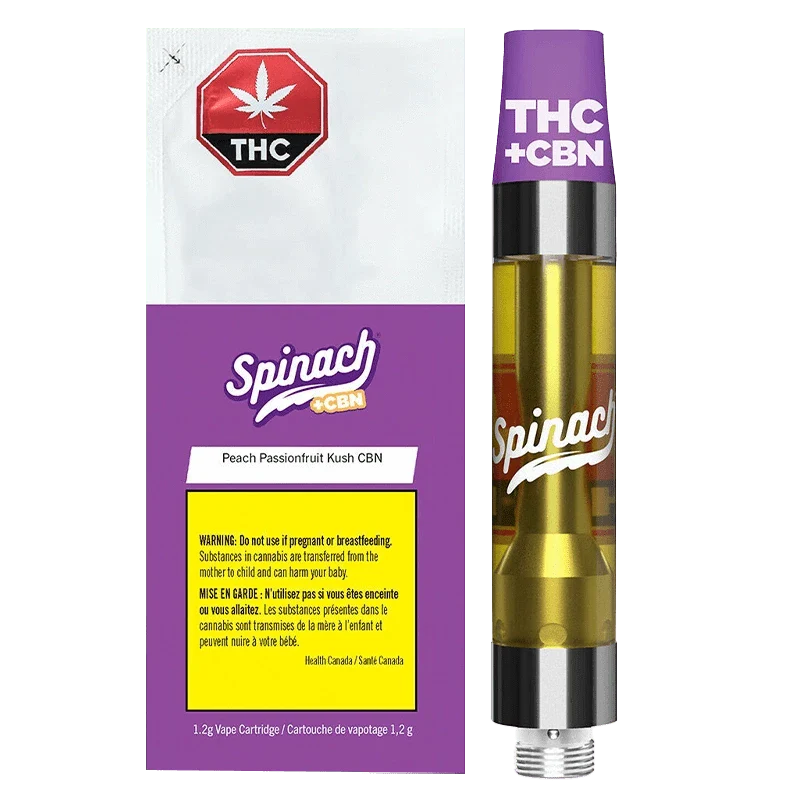 Peach Passionfruit Kush 10:1 THC:CBN Vape Cartridge
