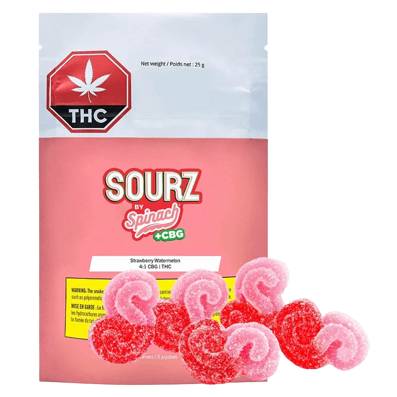 Strawberry Watermelon 4:1 CBG:THC Gummies