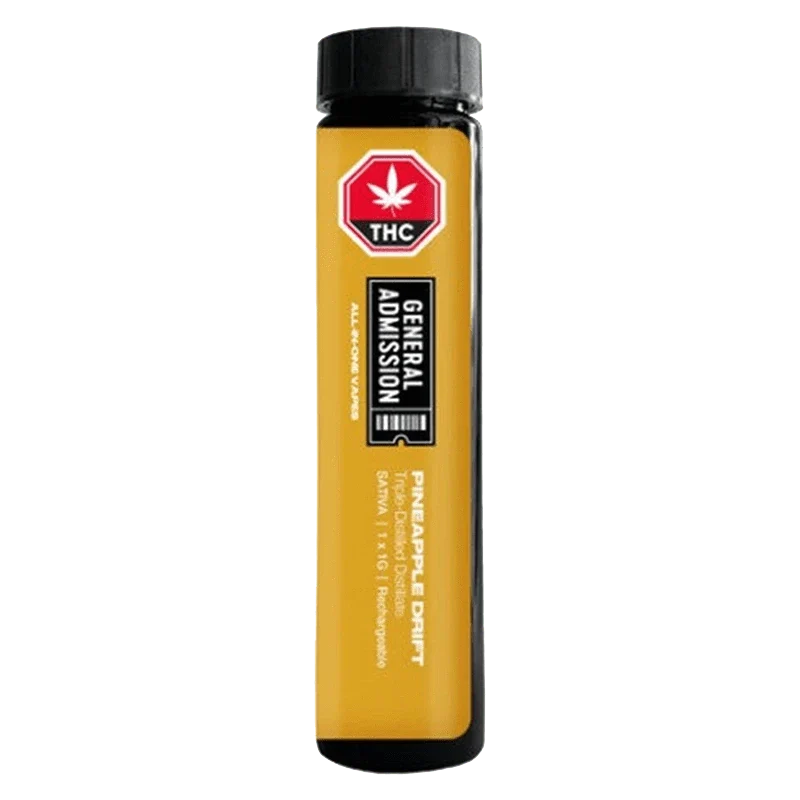 Pineapple Drift Rechargeable AIO Vape Cartridge - Image 3