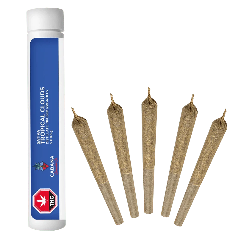 Tropical Clouds Distillate Infused PR 5 x 0.5 g