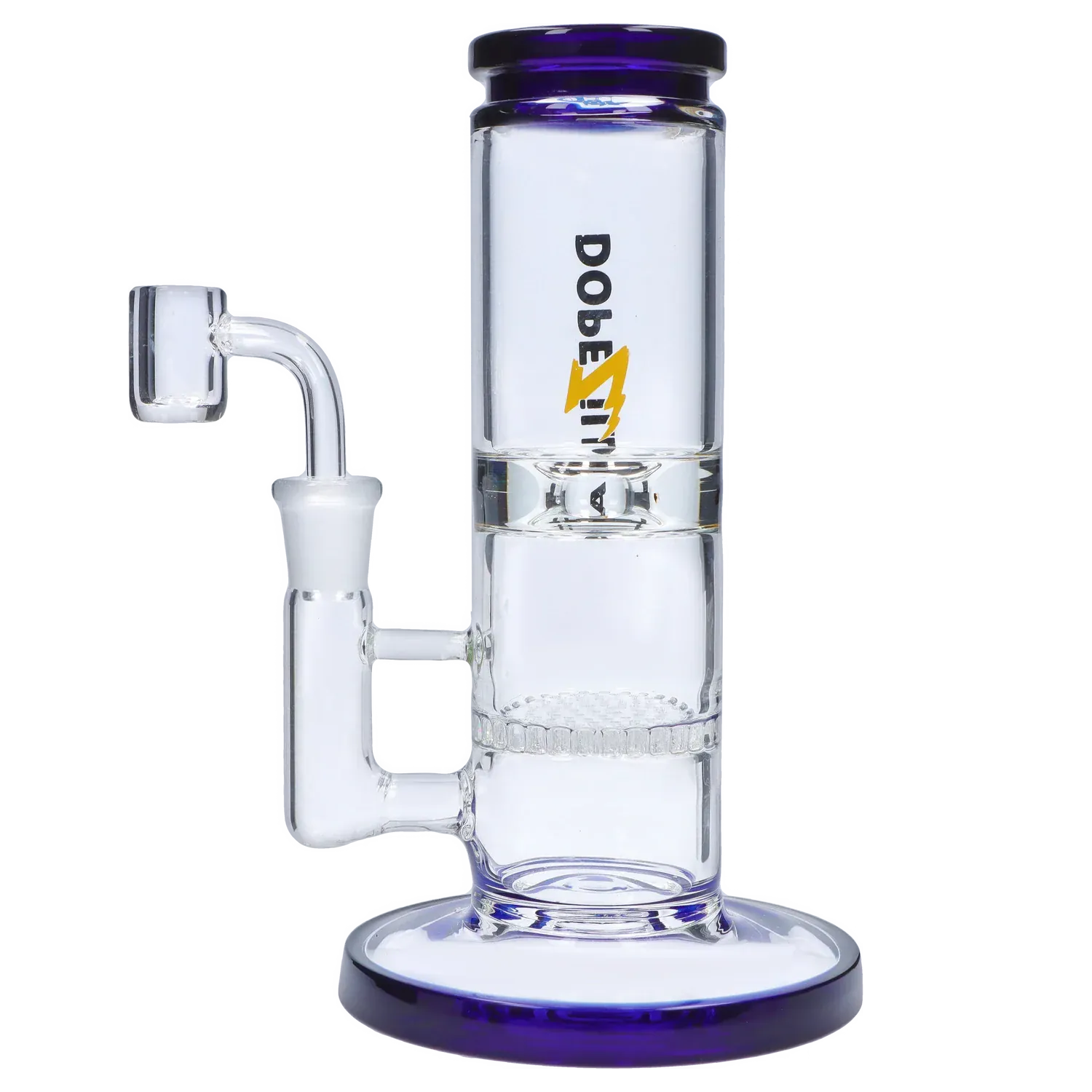 Dopezilla Cerberus Dab Rig - Dark Blue - 8in. - Image 6