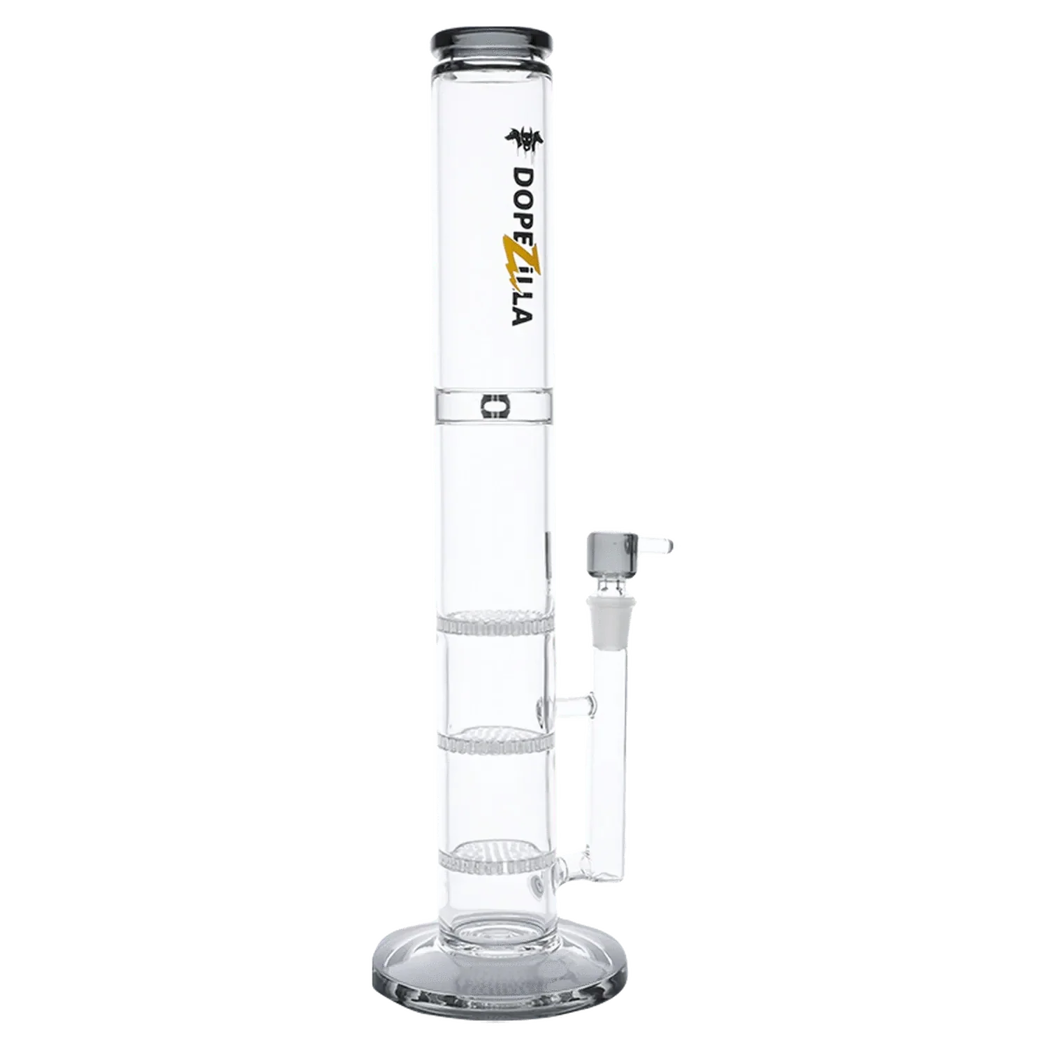 Dopezilla Cerberus Water Pipe - Black - 16in. - Image 2
