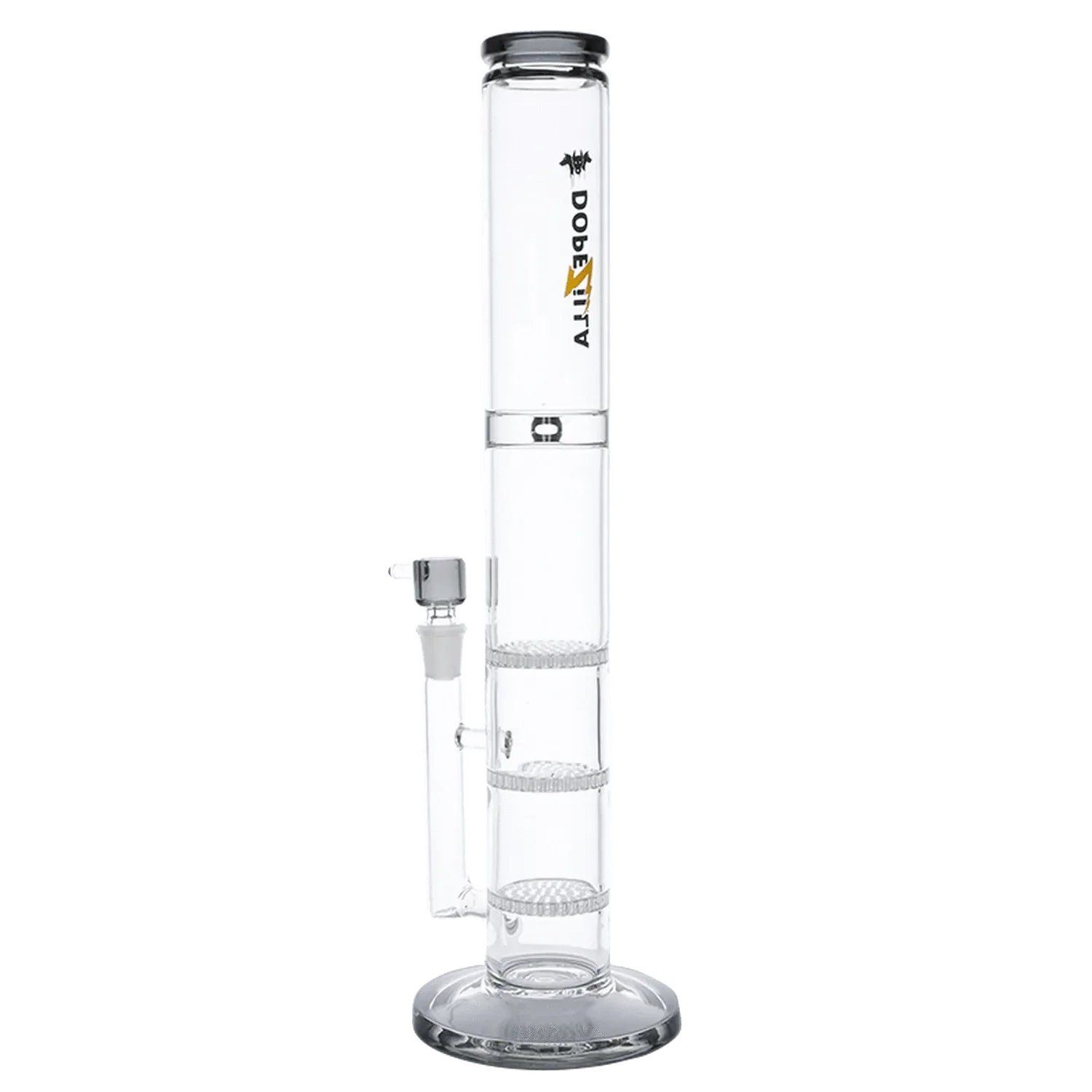 Dopezilla Cerberus Water Pipe - Black - 16in. - Image 4
