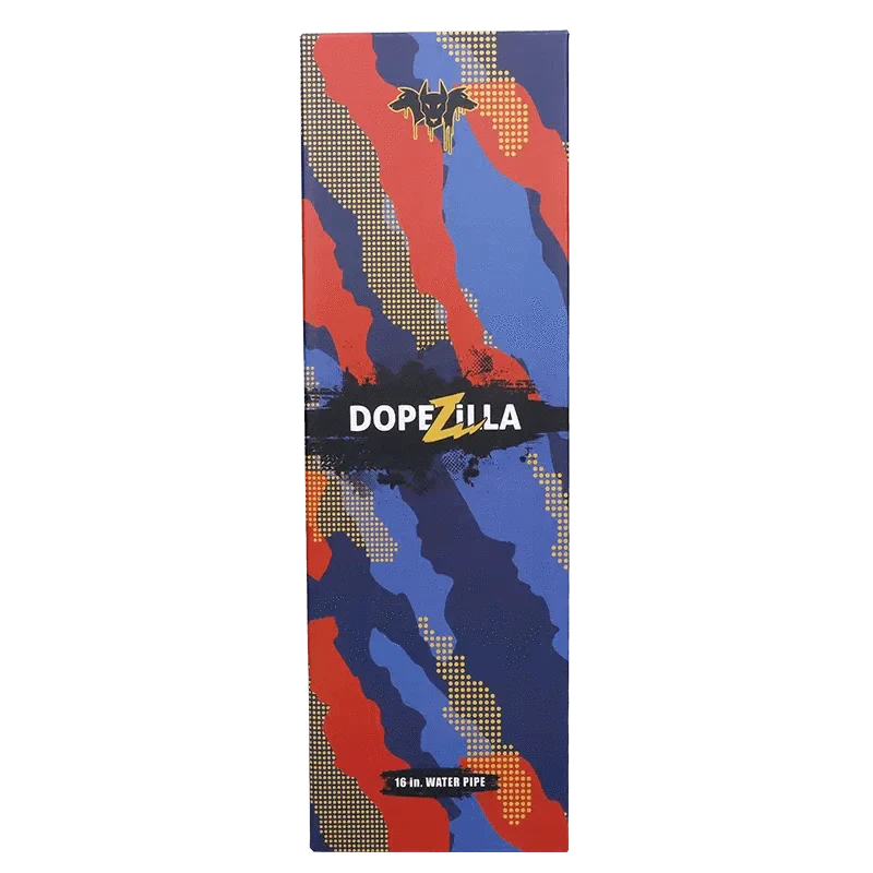 Dopezilla Cerberus Water Pipe - Black - 16in. - Image 8