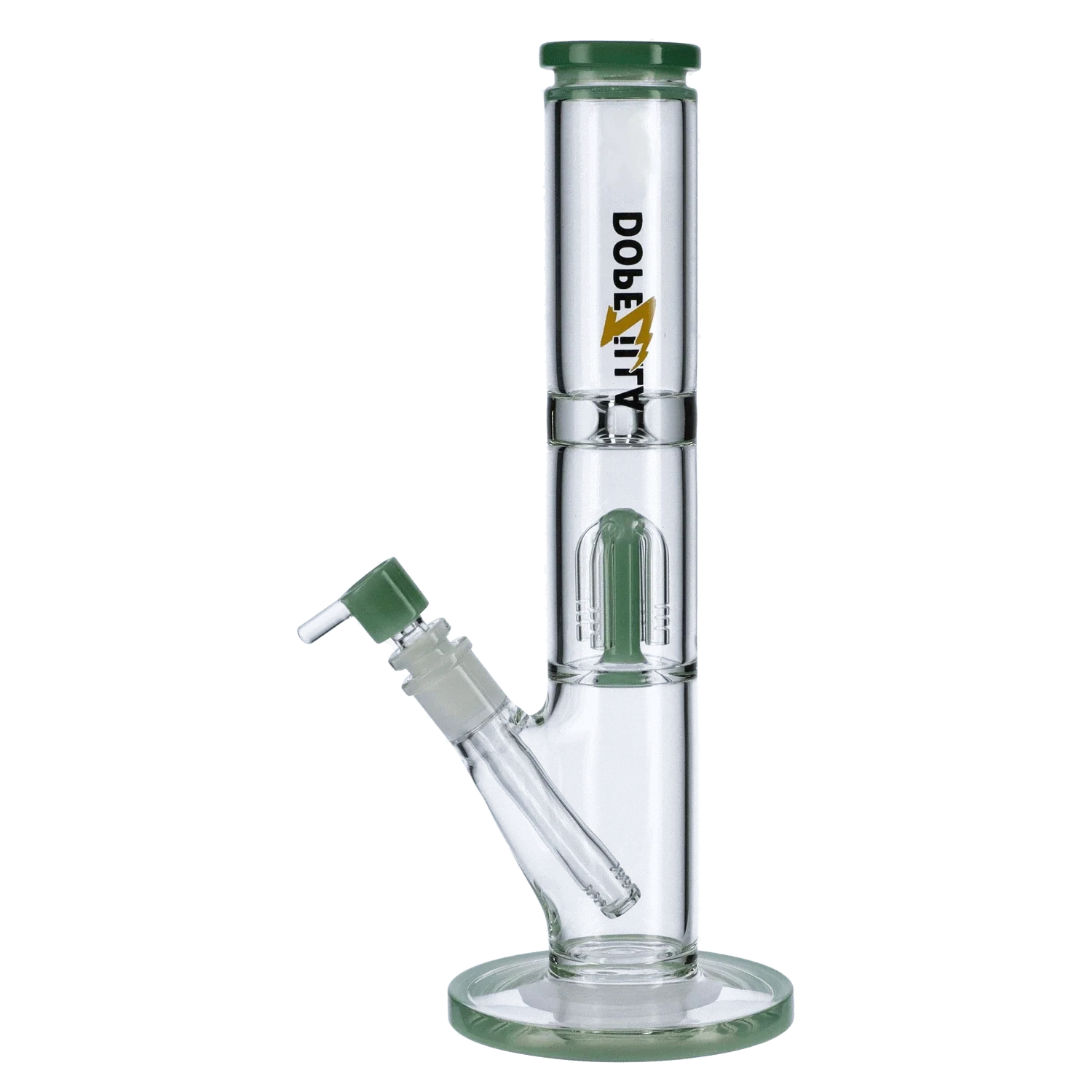 Dopezilla Hydra Water Pipe - Milky Teal - 13in. - Image 4