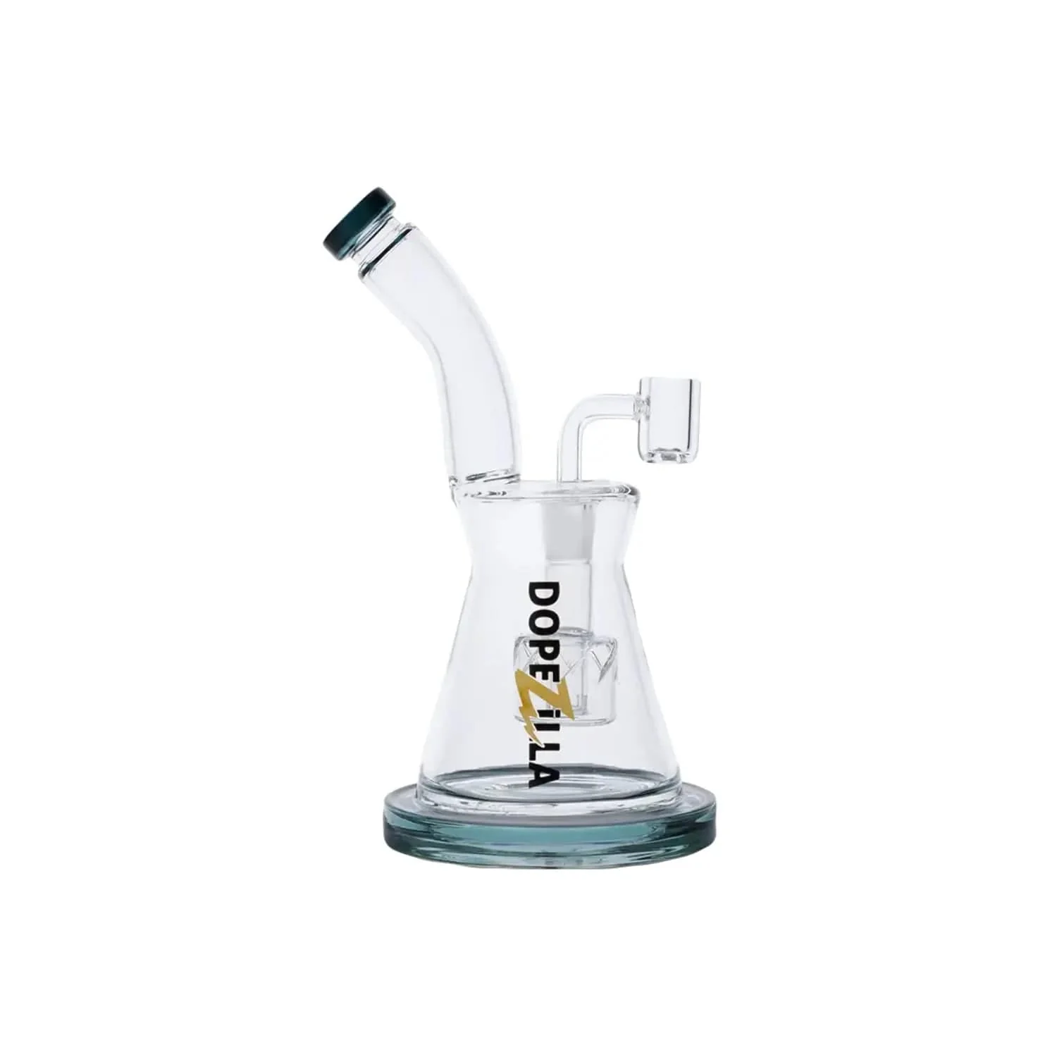 Dopezilla Kraken Dab Rig - Teal - 8in.