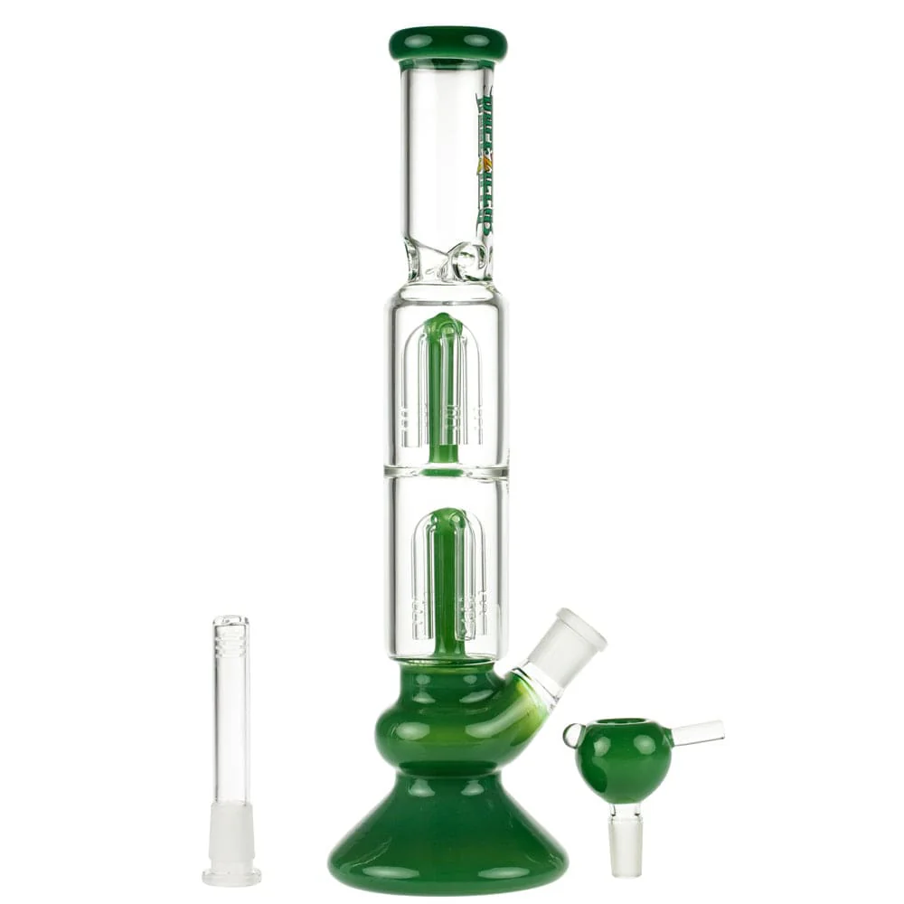 Dopezilla Megalon Water Pipe - Milky Jade - 13in. - Image 4