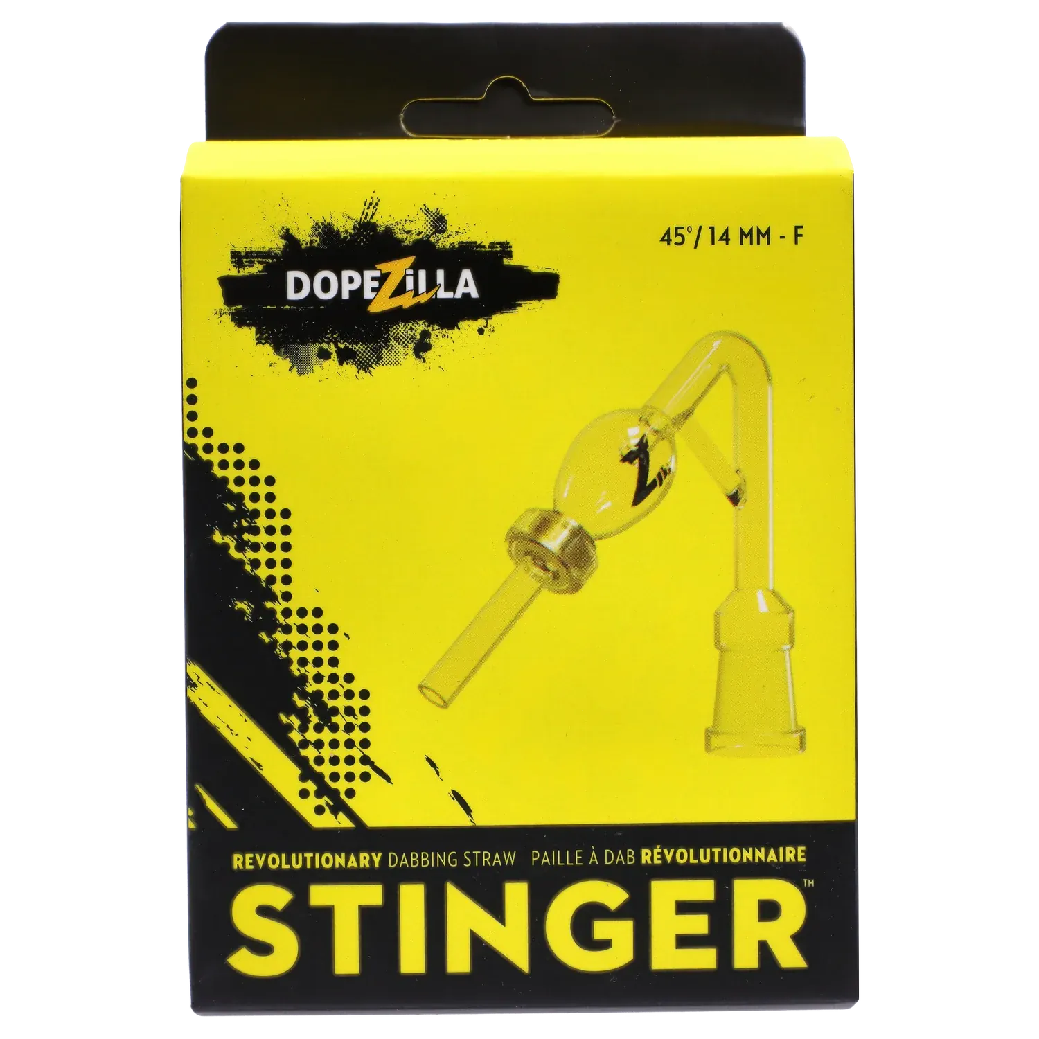 Dopezilla Stinger Dabbing Straw - 45 Degree - Female 14mm - Image 3