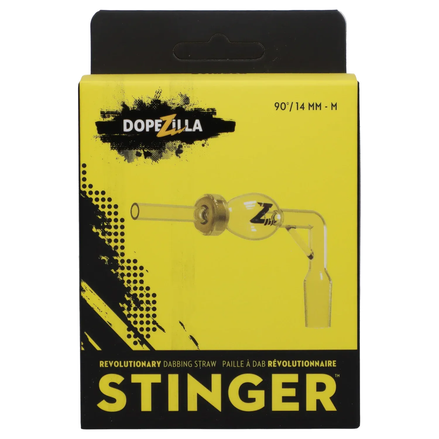 Dopezilla Stinger Dabbing Straw - 90 Degree - Female 14mm - Image 3