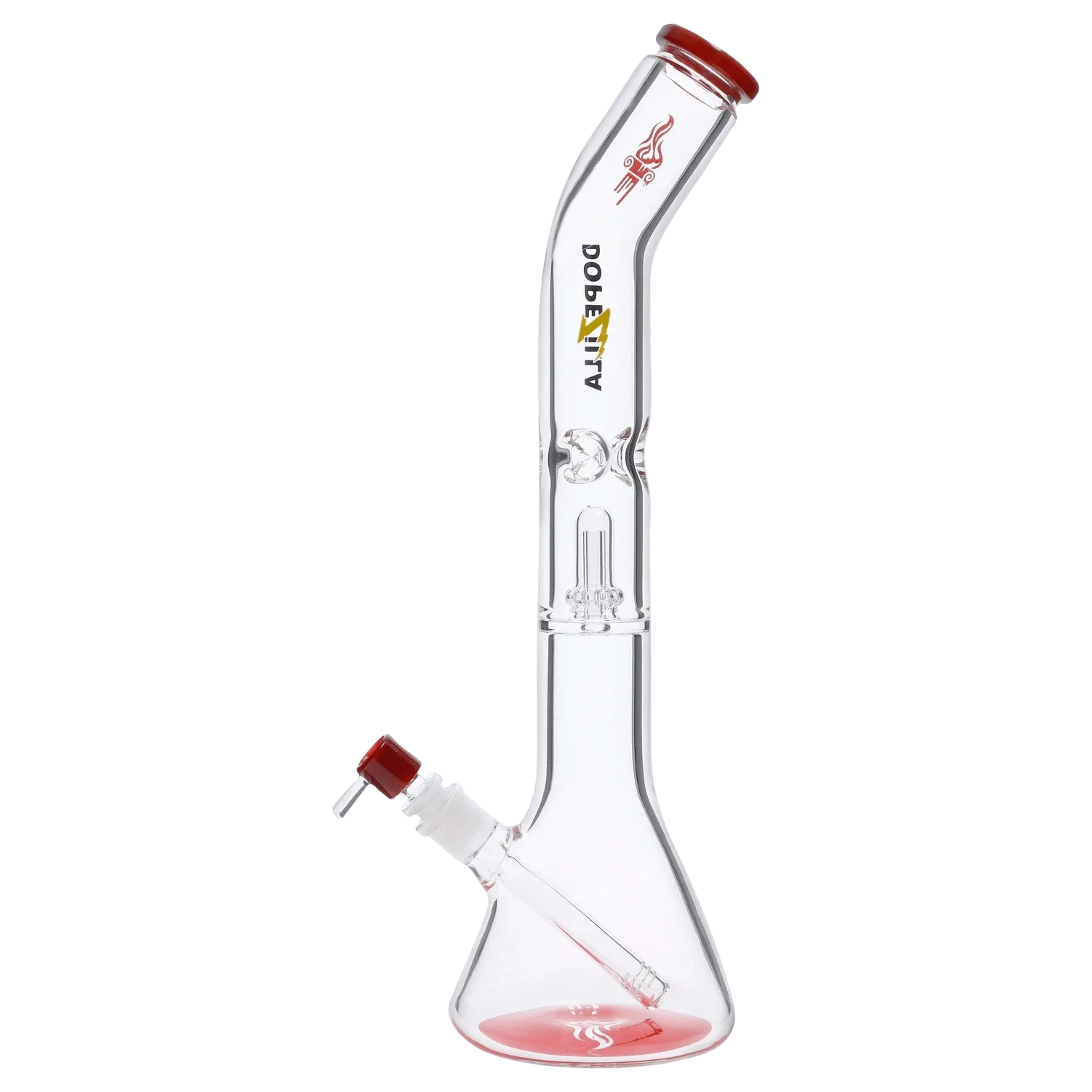 Dopezilla Titans Promethus Water Pipe Red 18 in. - Image 4
