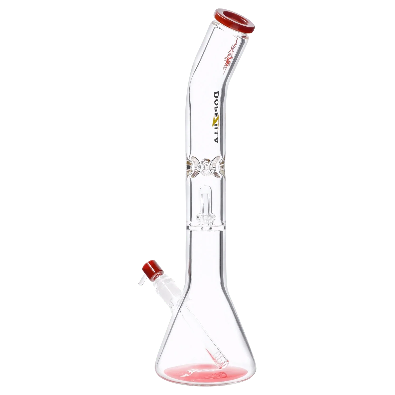 Dopezilla Titans Promethus Water Pipe Red 18 in. - Image 6