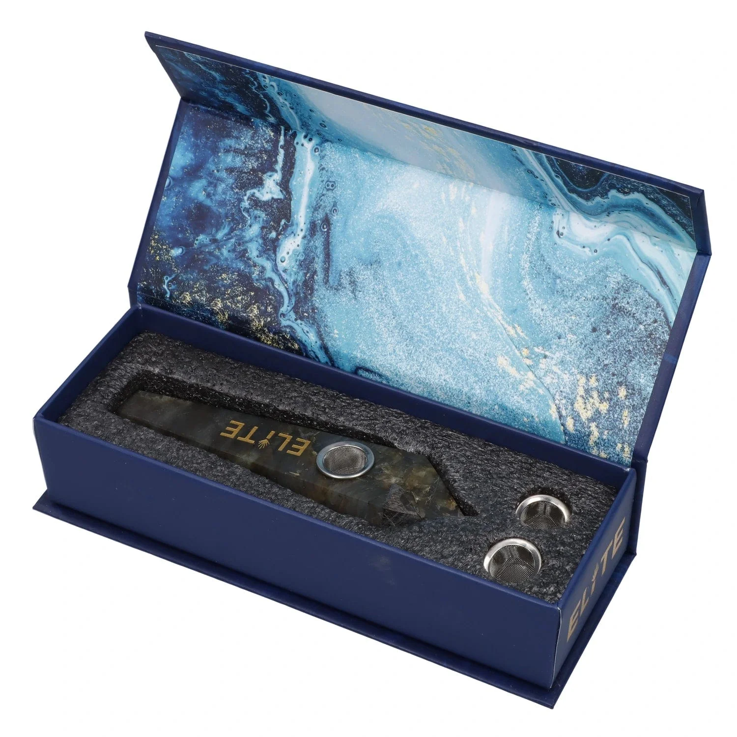 Elite Opalite Crystal Hand Pipe - Image 9