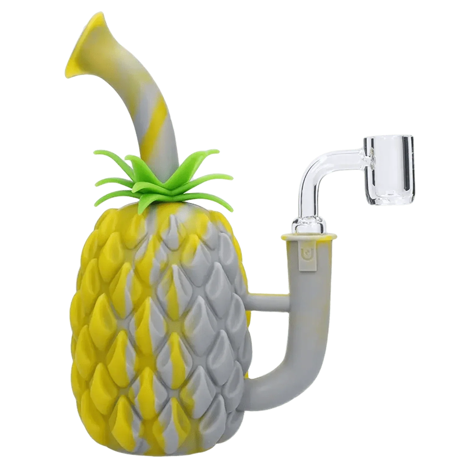 Elite Silicone Pineapple Dab Rig - Assorted - 7in.